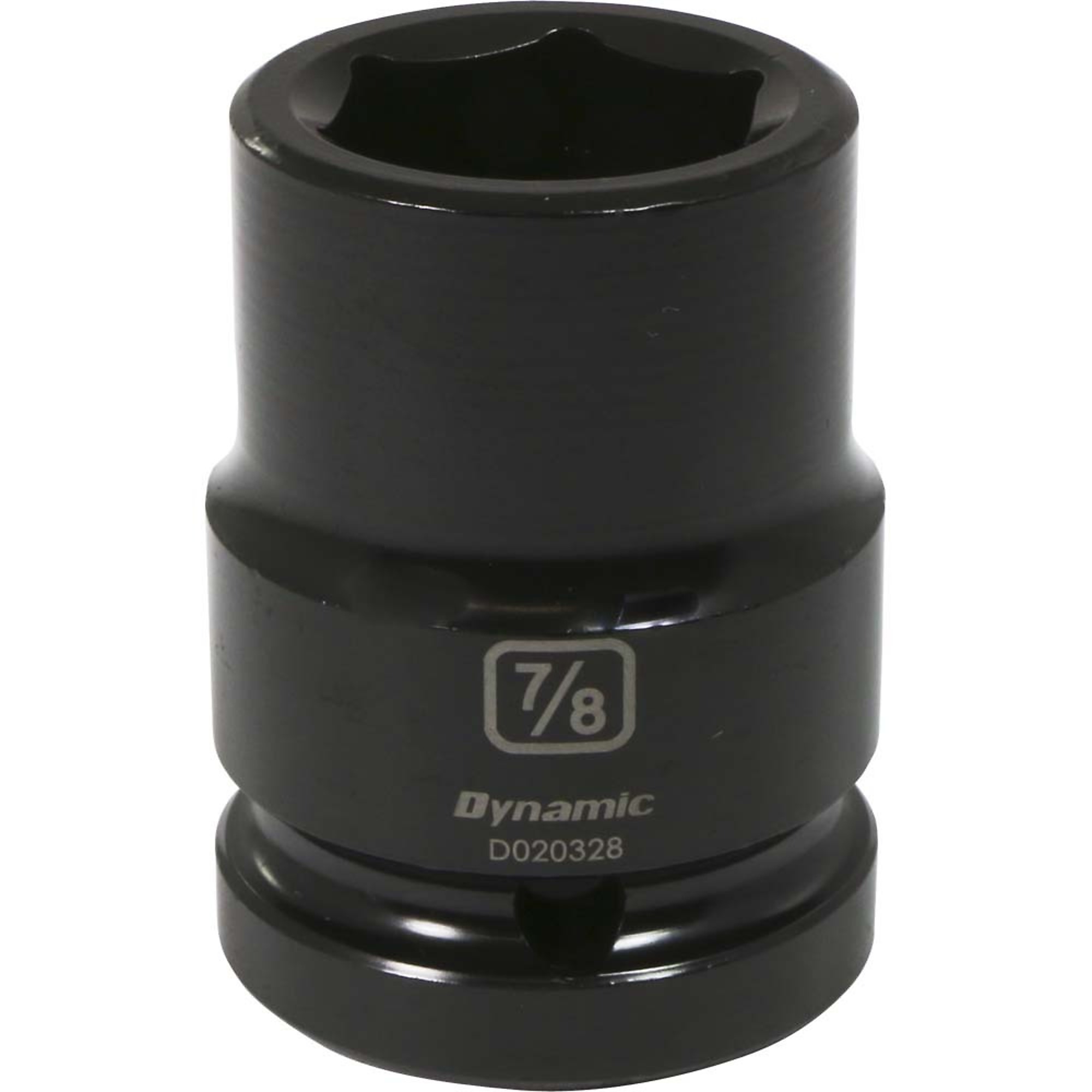 Dynamic Tools 3/4" Drive 6 Point SAE, 7/8" Standard Length, Impact Socket
